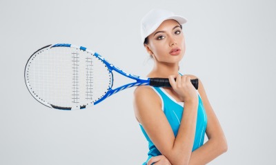 девушка ракетка теннис форма