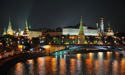 Ночной кремль