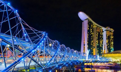 сингапур, мост