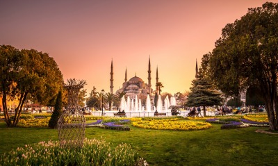 стамбул, голубая мечеть