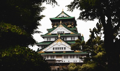 дворец, япония