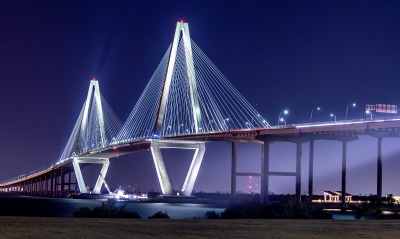 мост владивосток россия подсветка
