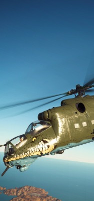 вертолет военный полет