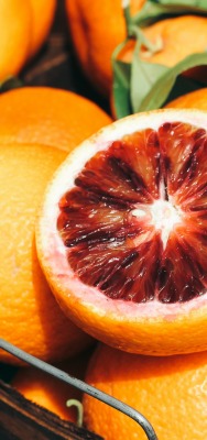 апельсин разрезанный цитрус фрукт