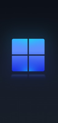 windows логотип неон свечение