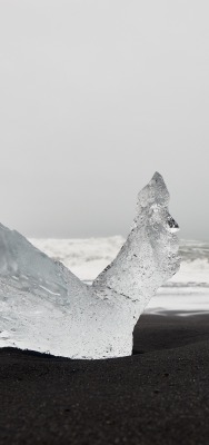 лед берег зима море