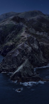 скала горы мрак море полуостров