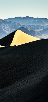 дюна барханы пустыня склон горы