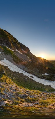 швейцария гора холм рассвет