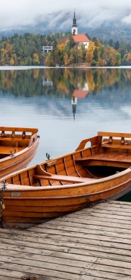 лодки причал озеро