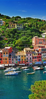 природа архитектура страны море яхты Италия
