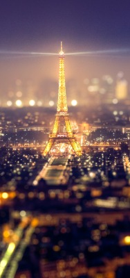 Париж эйфелева башня город огни