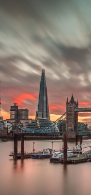 лондон темза река закат London Thames river sunset