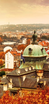 Прага осень