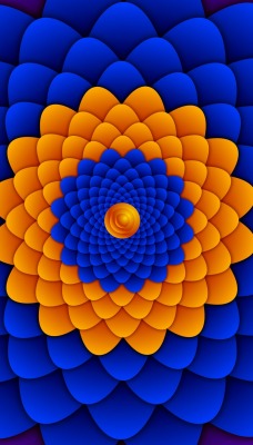 иллюзия абстракция цвета