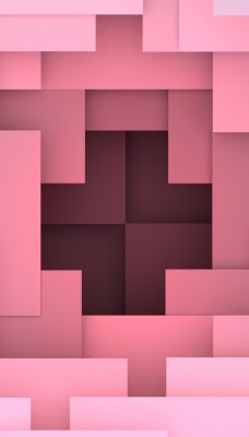 фигуры крест розовый