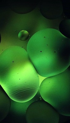 пузыри зеленый графика свечение