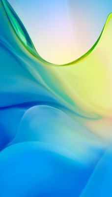 абстракция волнистый синий