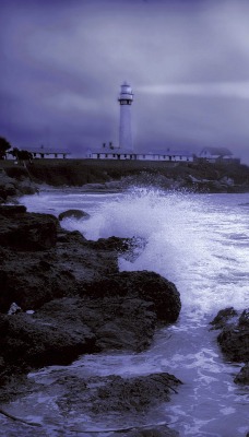 Stormy Weather, Pigeon Point Light Station, California