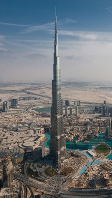 Небоскреб Burge Dubai Бурдж-Халифа
