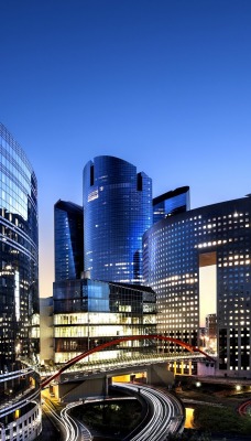 La Defense Париж Франция архитектура страны