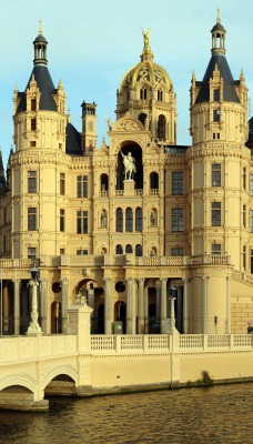 страны архитектура Шверинский замок Германия