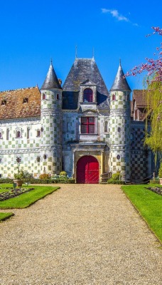 chateau saint-germain-de-livet страны архитектура