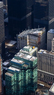 город здания небоскребы нью-йорк