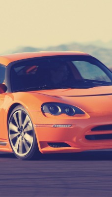 оранжевый Dodge