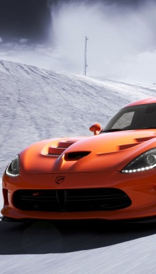оранжевое авто