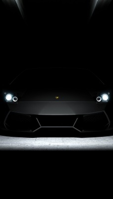 Lamborghini Ламборгини в темноте