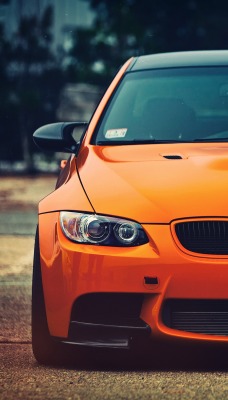 BMW перед оранжевая