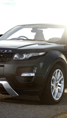 Автомобиль джип range rover evoque convertible