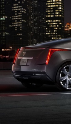 серый автомобиль Cadillac ELR