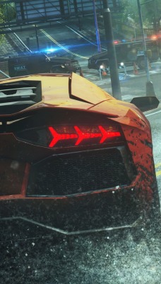 Lamborghini Дождь брызги