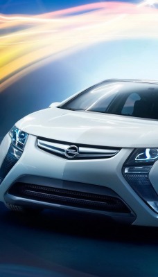 серый автомобиль Opel