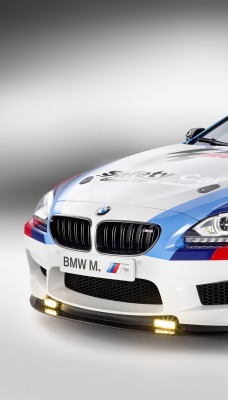 bmw m6 motogp safety car белый автомобиль