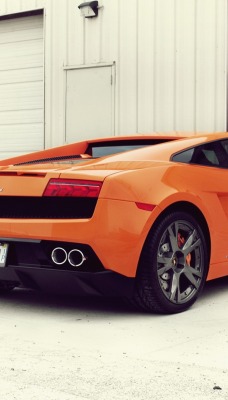 оранжевый спортивный автомобиль orange sports car