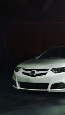 белый автомобиль гараж honda accord euro white car garage