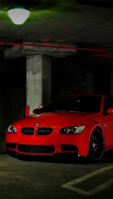 bmw 3 красная red