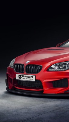 красный автомобиль BMW M6 red car