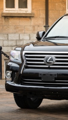 черный автомобиль джип lexus lx black car jeep