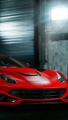 Ferrari красный гараж