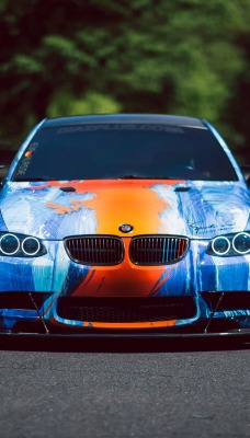 bmw дорога парковка