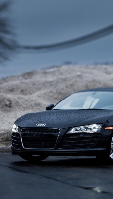 Audi песок дорога