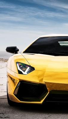 Lamborghini Aventador дорога плитка