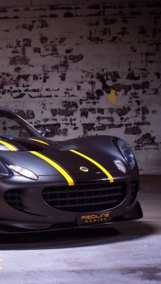 Lotus Cars спорткар стена