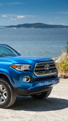 Toyota Tacoma море дорога