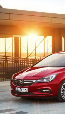 Opel Astra закат