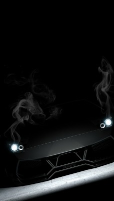 Lamborghini черная фон